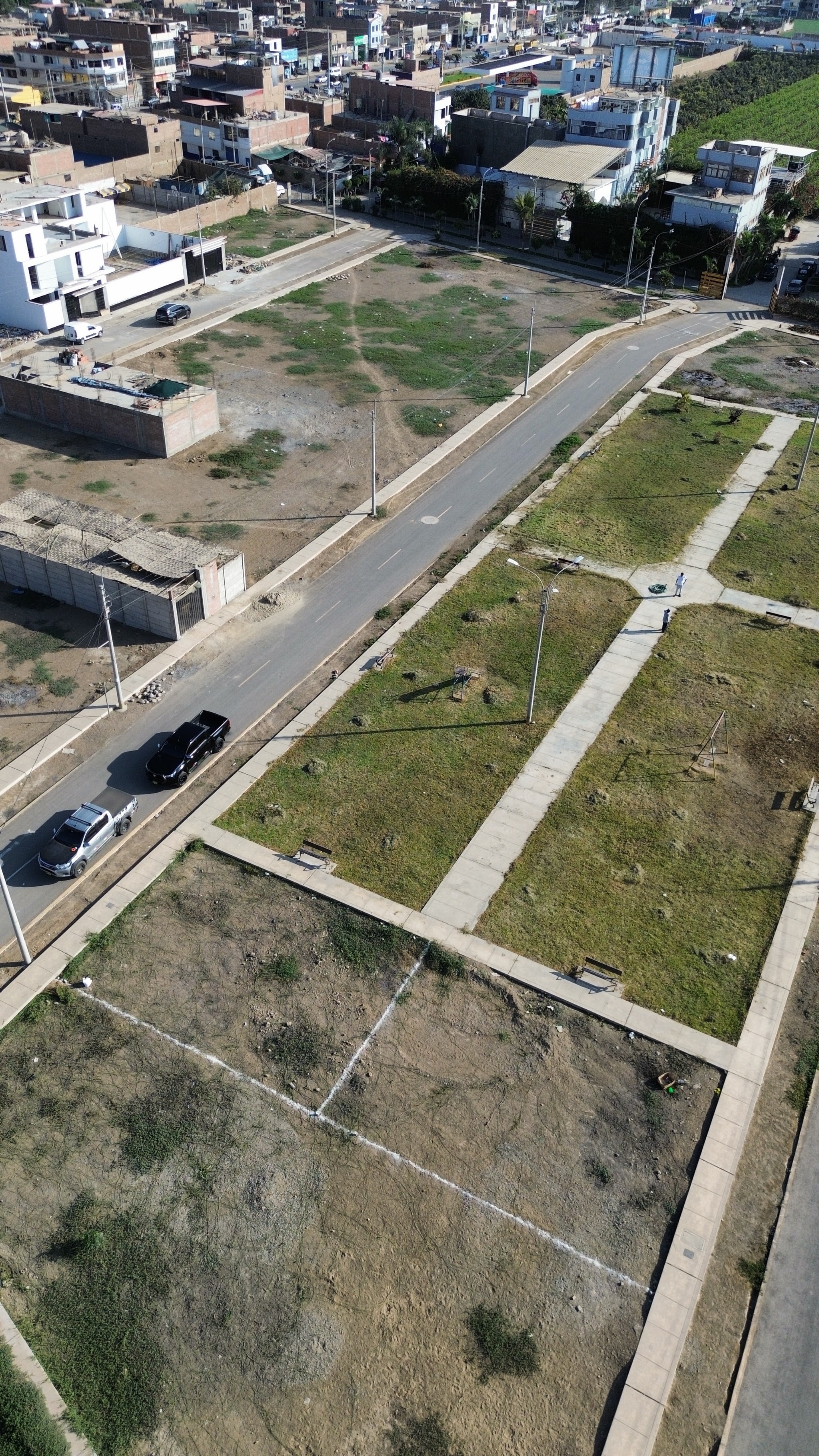 Terreno frente a parque de 225 m2 Urb Residencial Villa del Sur — foto 6